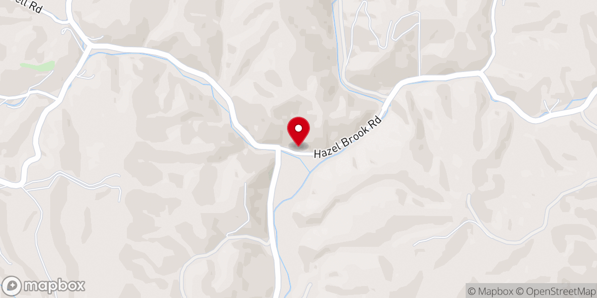 Map showing location of Sexton Fellowship Church