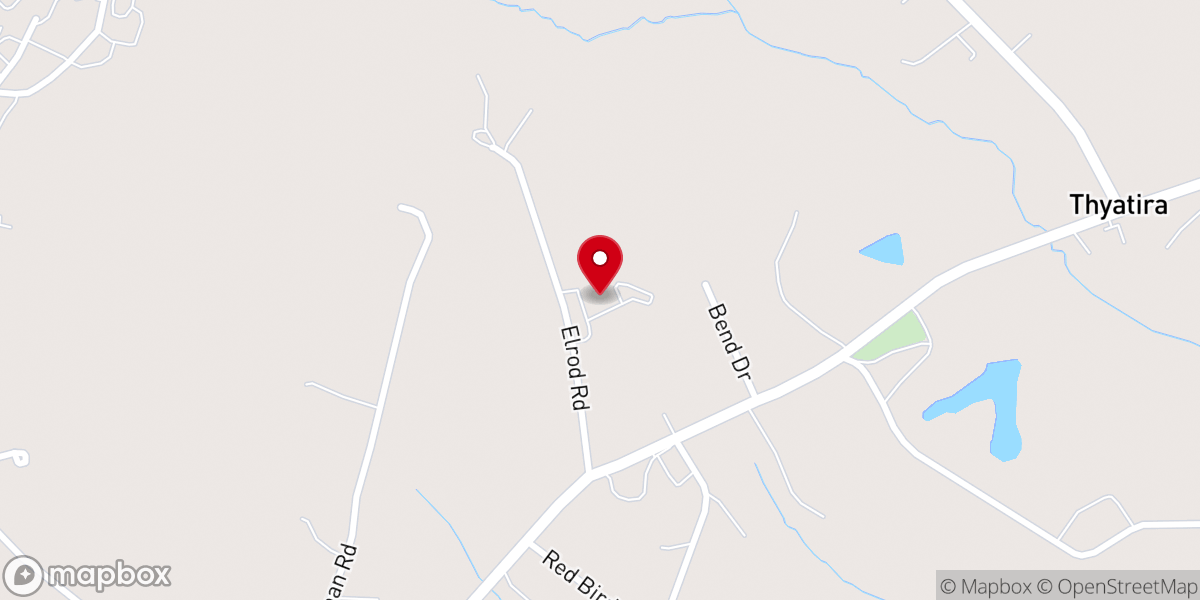 Map showing location of St Catherine Laboure' Catholic Church