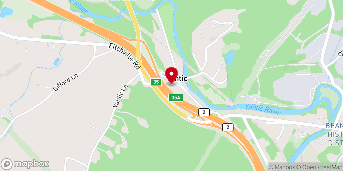 Map showing location of Grace Episcopal Church