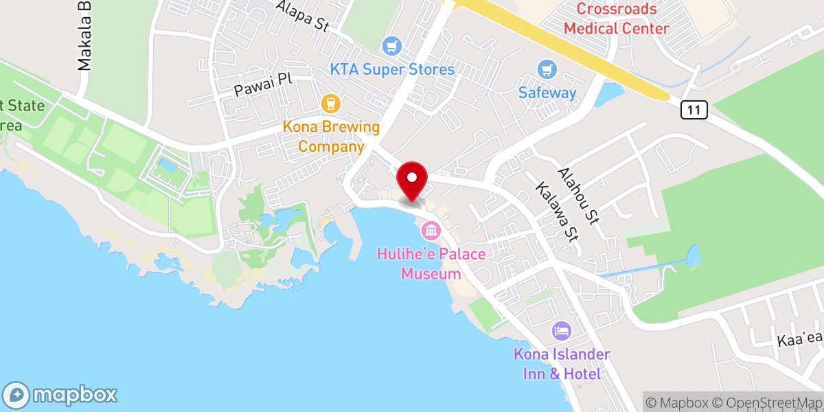 Map showing location of Life Church