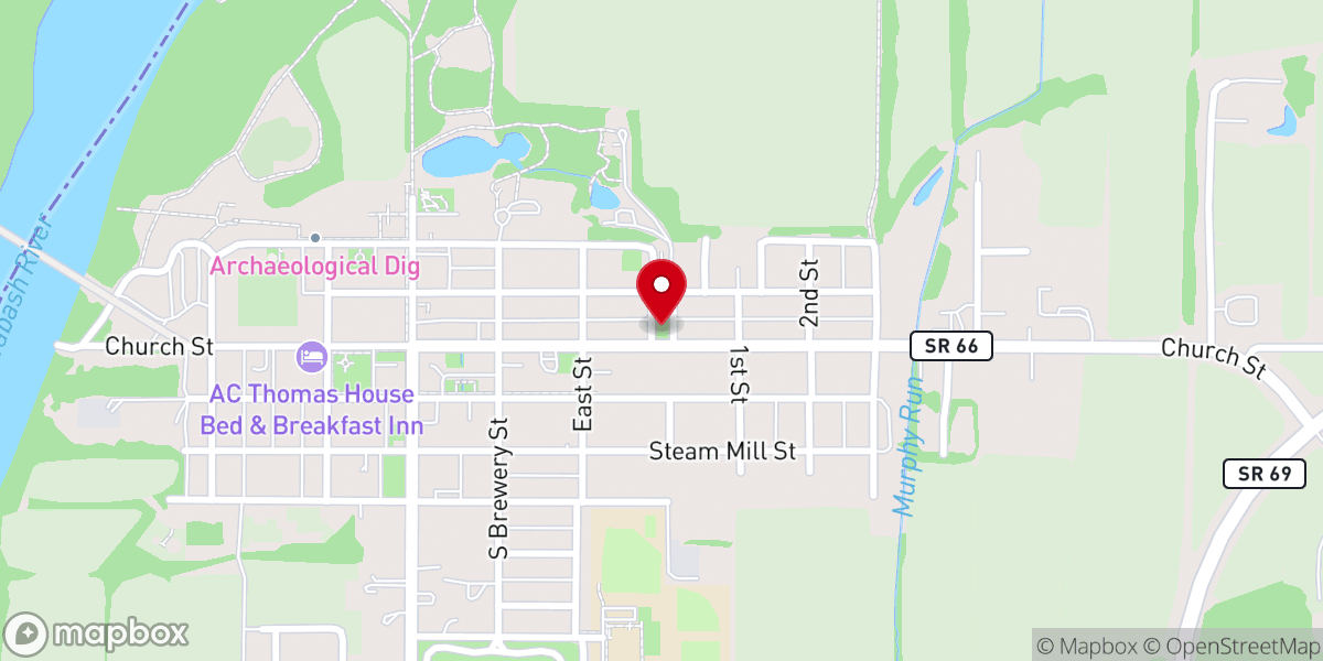 Map showing location of Maclure Park