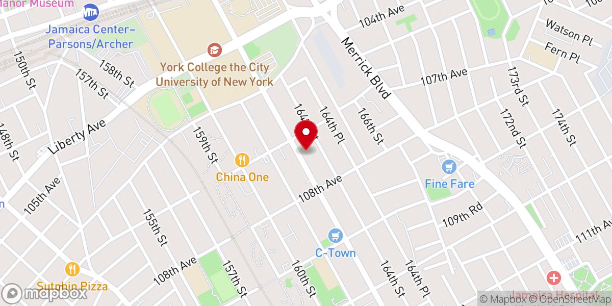 Map showing location of Assemblies of God Church Rehoboth