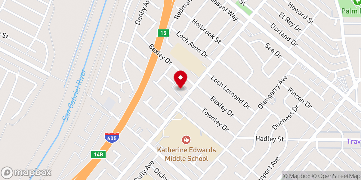 Map showing location of My Friend’s House Assembly-God