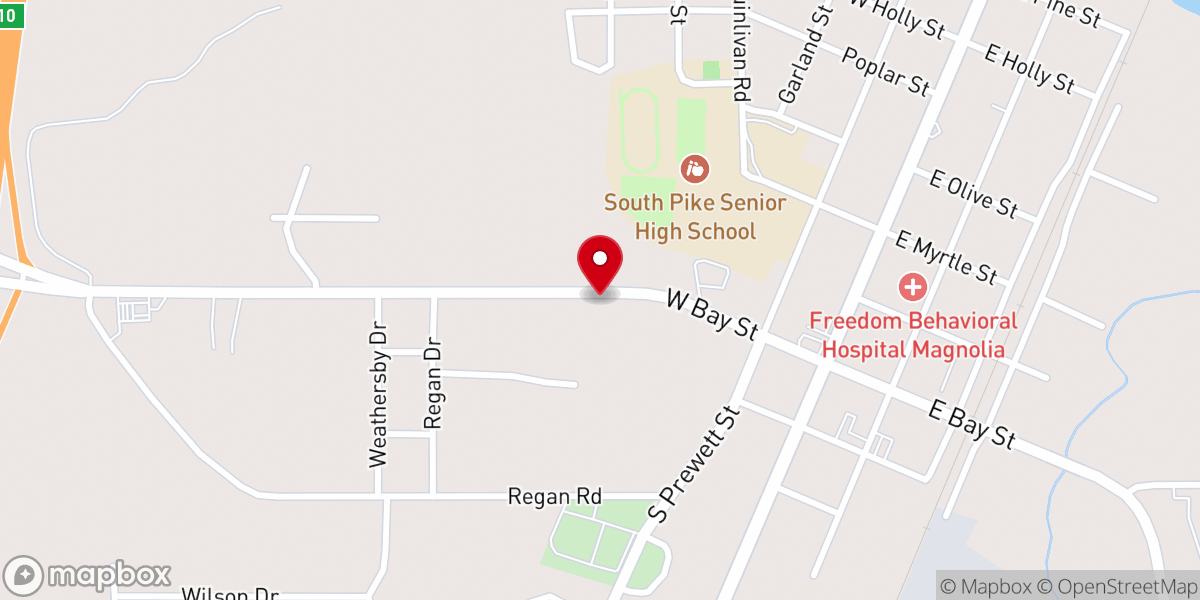 Map showing location of Keys To the Kingdom Christian