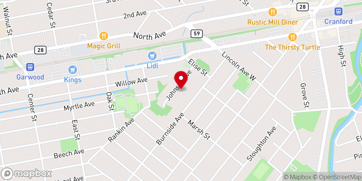 Map showing location of Greater Mt Zion Holy Church