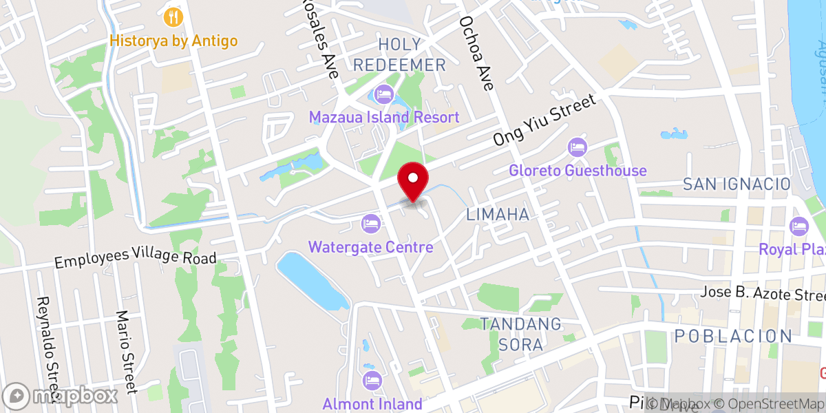 Map showing location of The Jesus Family Ministries
