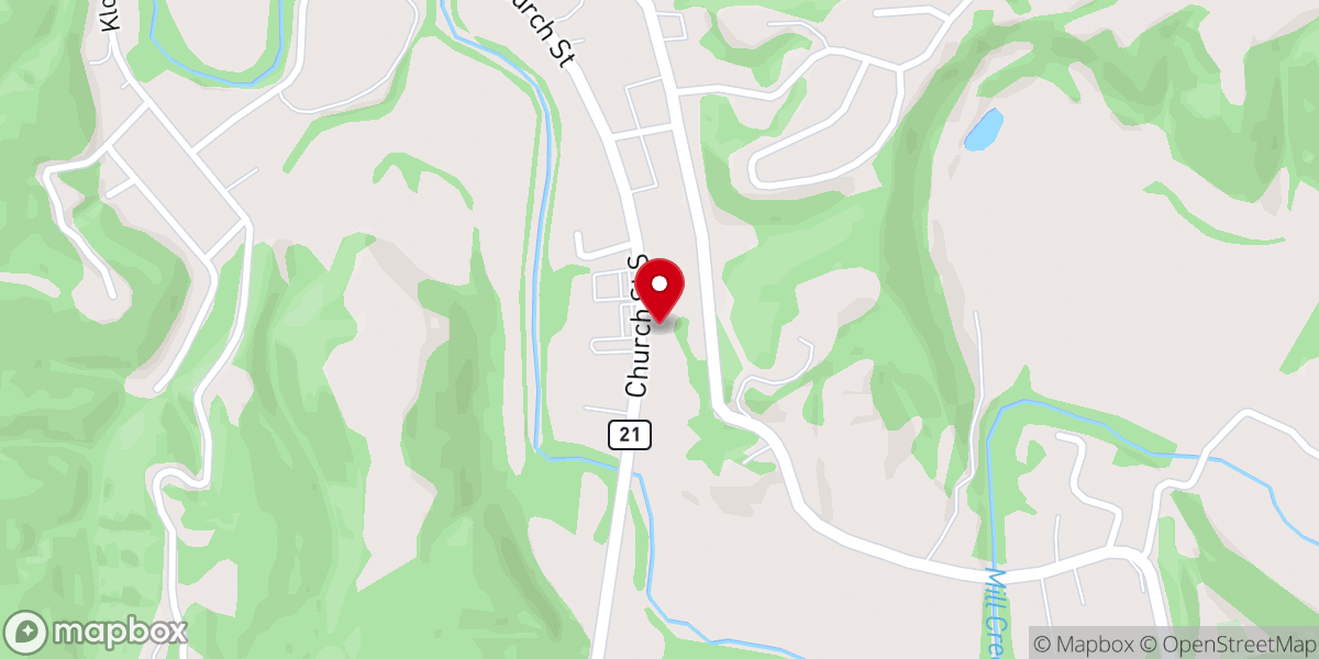 Map showing location of Deborah A. Casdorph