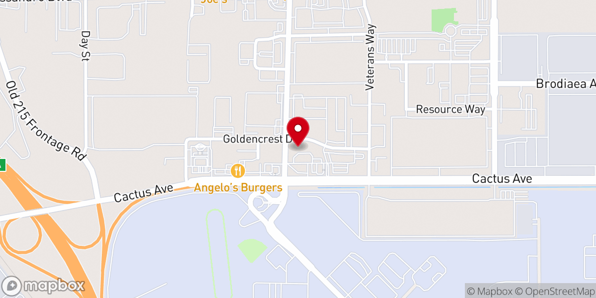 Map showing location of Oasis Centro De Adoracion