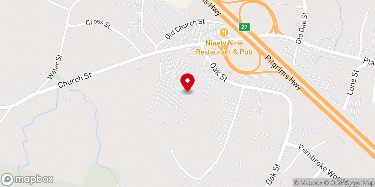 Map showing location of South Shore Diamond Exchange