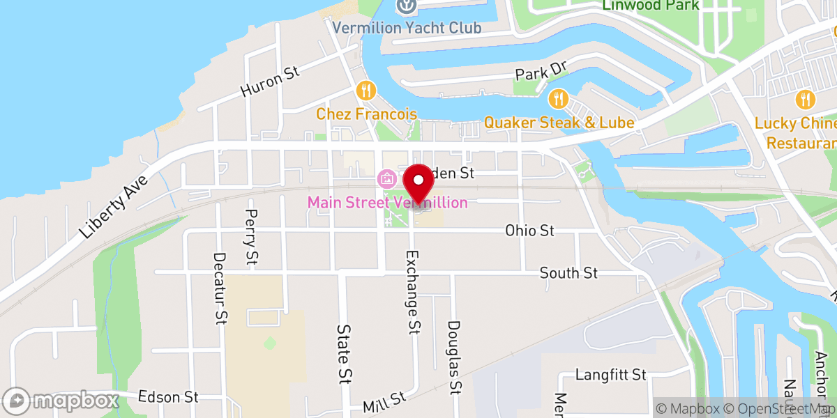 Map showing location of Saint Mary Catholic Parish