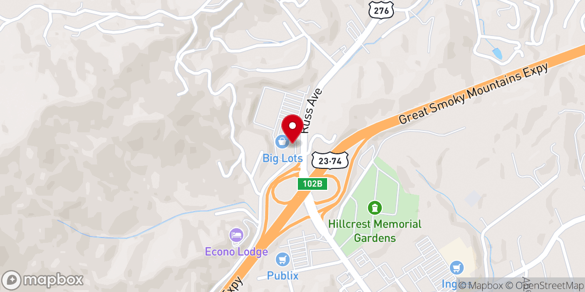 Map showing location of Last Days Deliverance - Outreach
