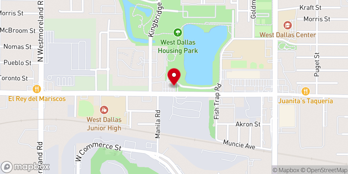 Map showing location of Our Lady of San Juan de los Lagos - Santa Teresita
