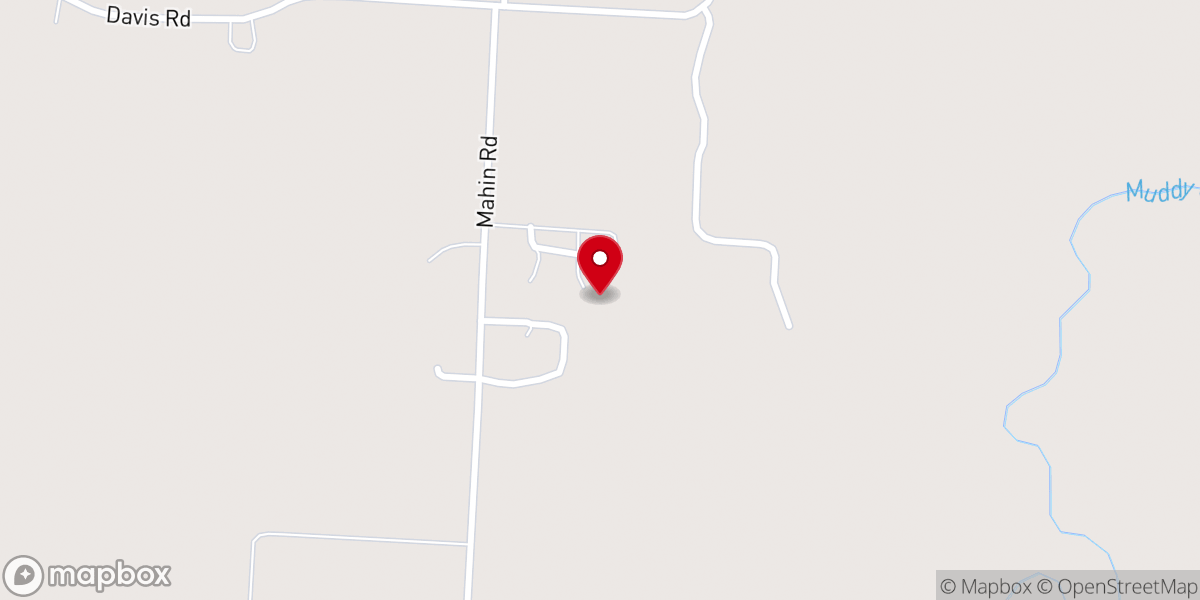Map showing location of Show-Me Christian Youth Home