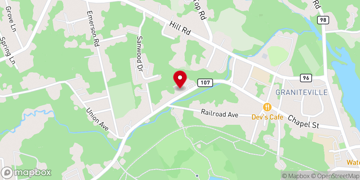 Map showing location of Harrisville Auto