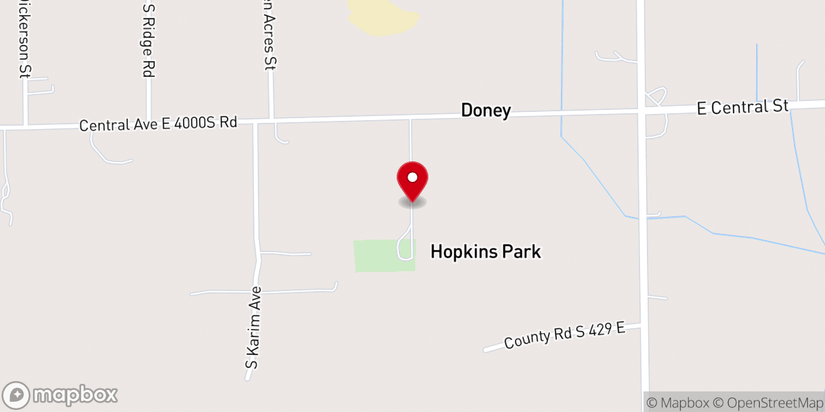 Map showing location of Greater St Paul Baptist Church