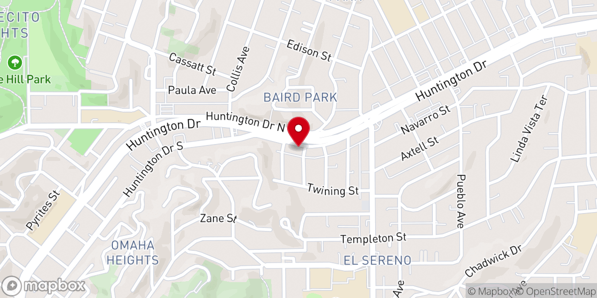 Map showing location of Saint Bartholomews Episcopal Church