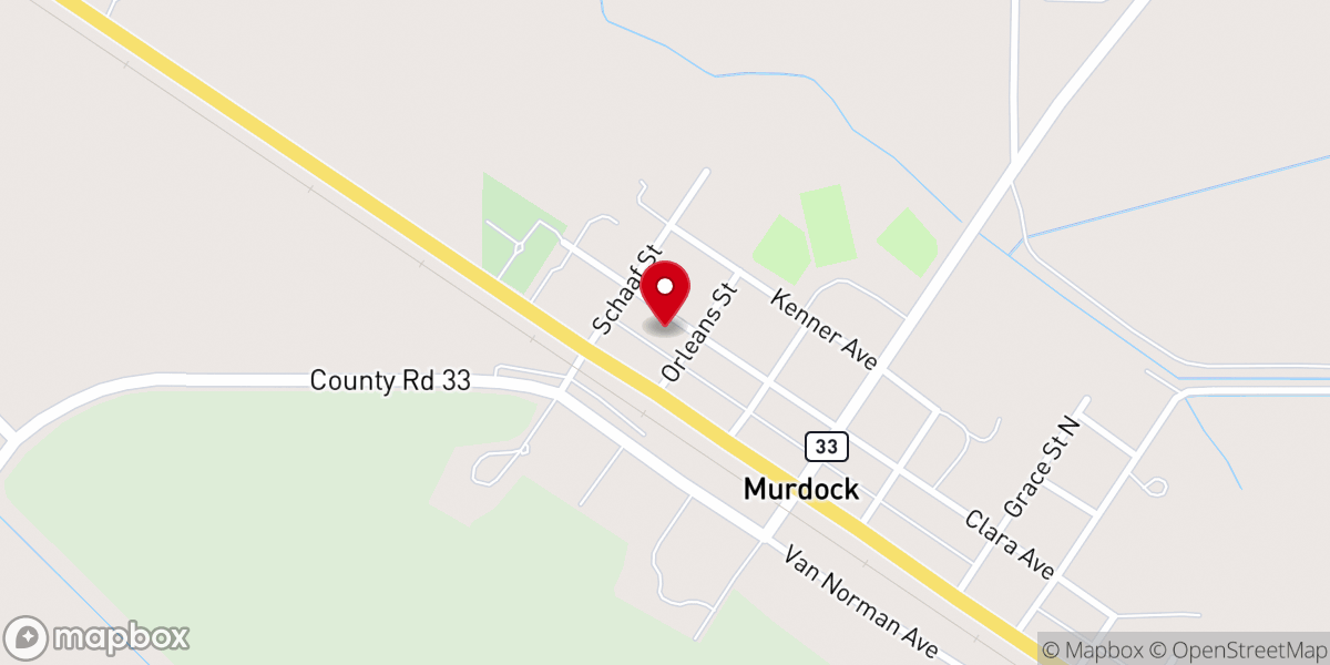 Map showing location of Sacred Heart Catholic Church