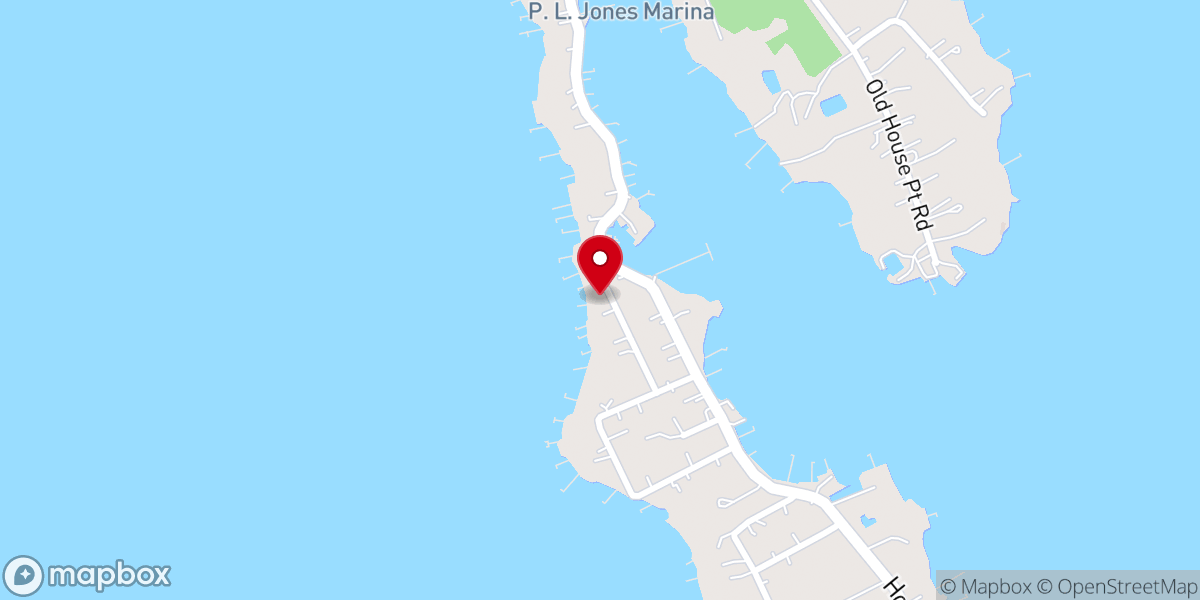 Map showing location of Hosier Memorial United Methodist Church