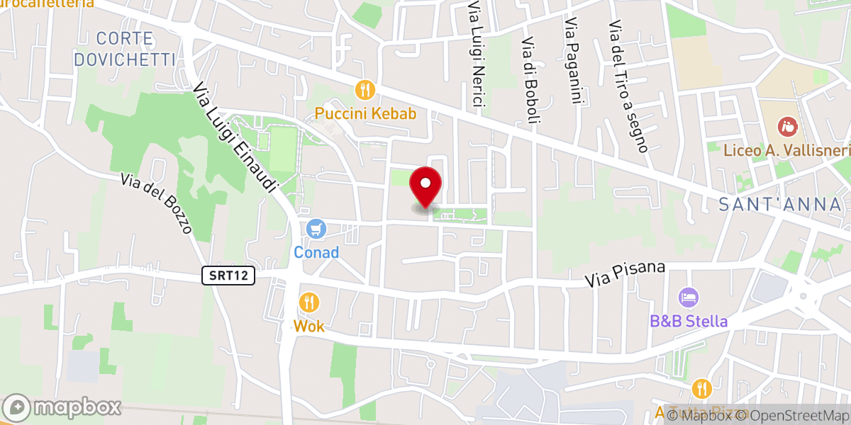 Map showing location of Oratorio della Parrocchia Di S. Anna