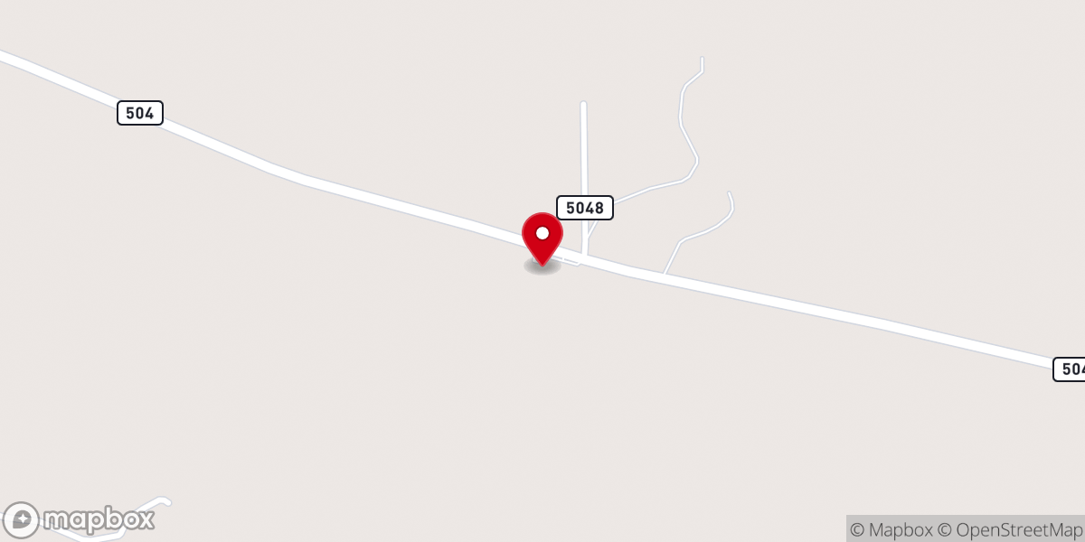Map showing location of Bartholomew Baptist Church