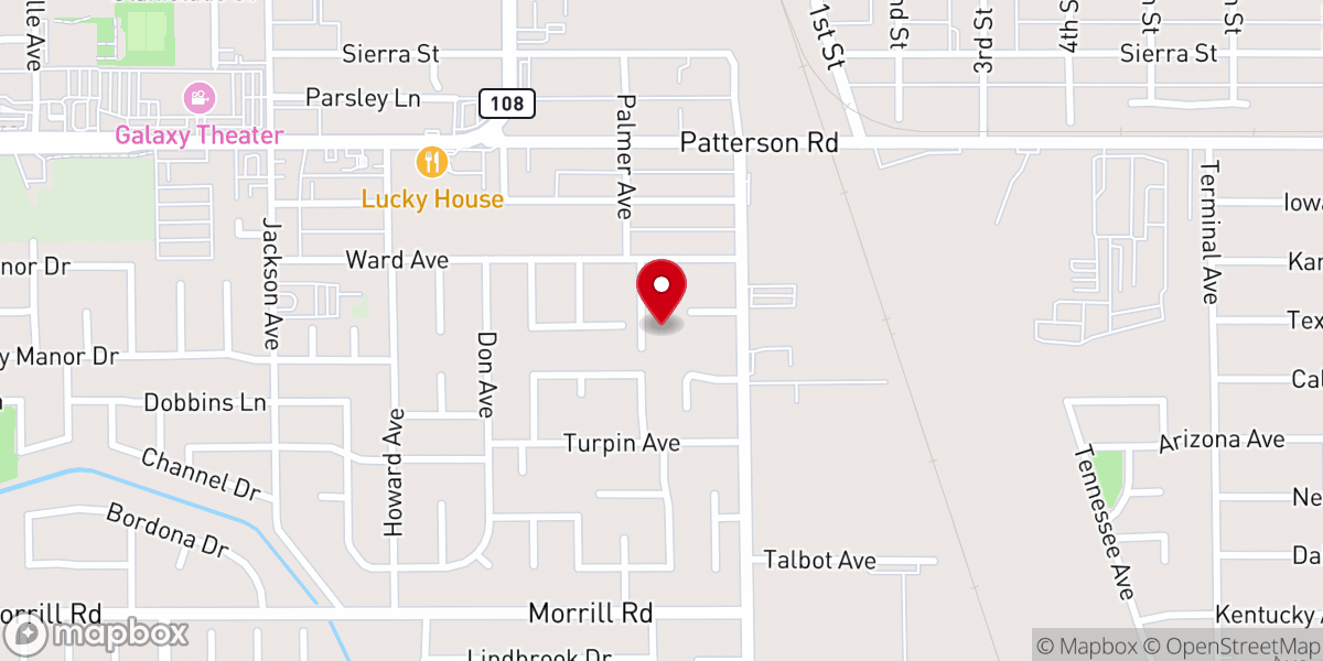 Map showing location of Under the Radar Ministries