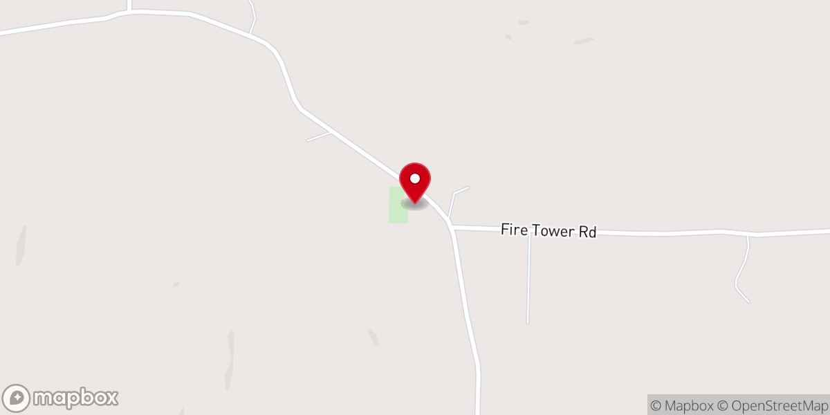 Map showing location of Bible Union Baptist Church