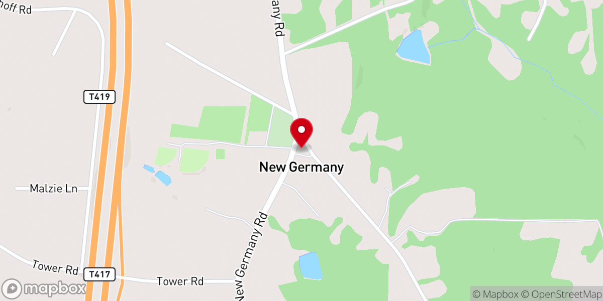 Map showing location of Immaculate Conception Roman Catholic Church
