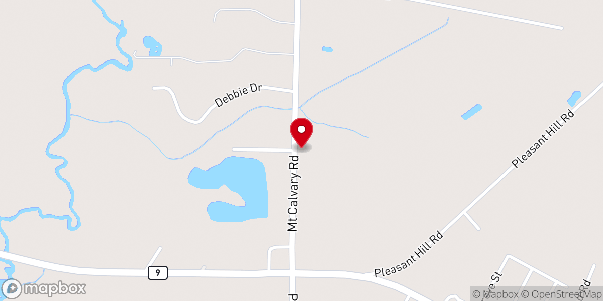 Map showing location of Light Mission Pentecostal Church