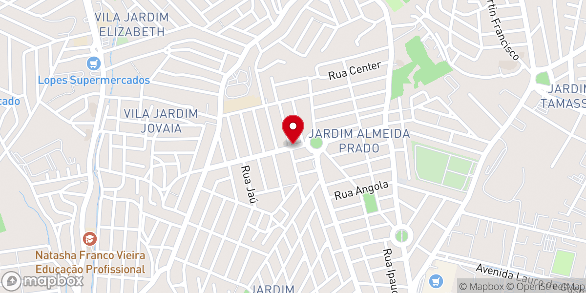 Map showing location of Pescadores de Homens