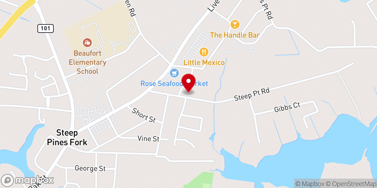 Map showing location of BridgeKids Preschool, at Bridgeway Church