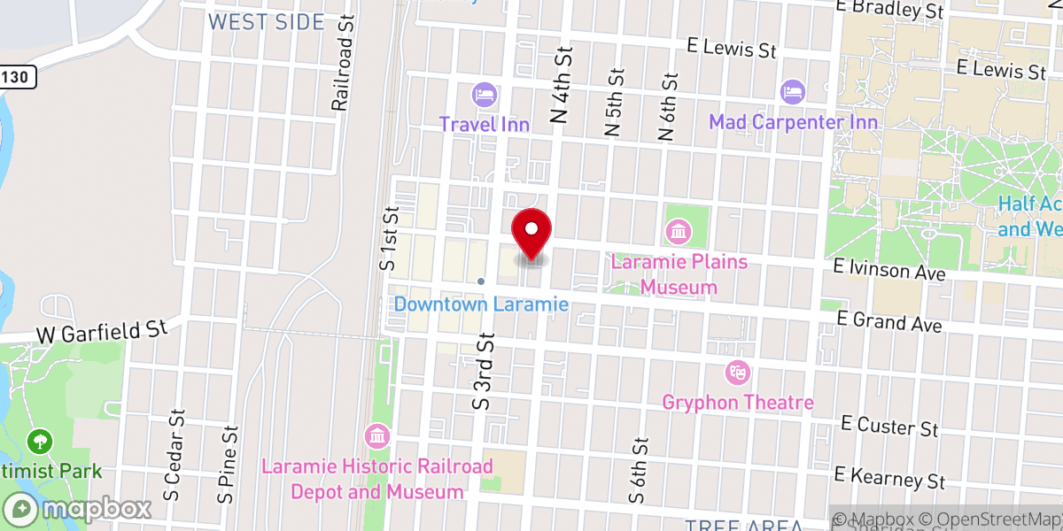 Map showing location of Saint Lawrence O'Toole Catholic Church