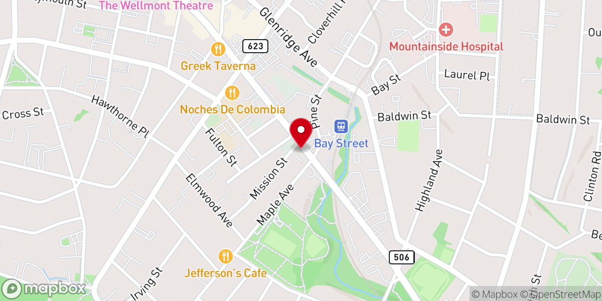 Map showing location of House of Prayer For All People At The Gate Called Beautiful