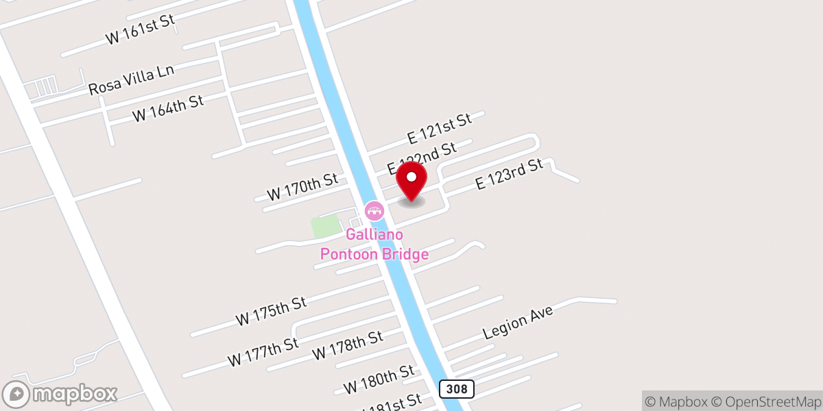 Map showing location of Bethel Christian Ministries