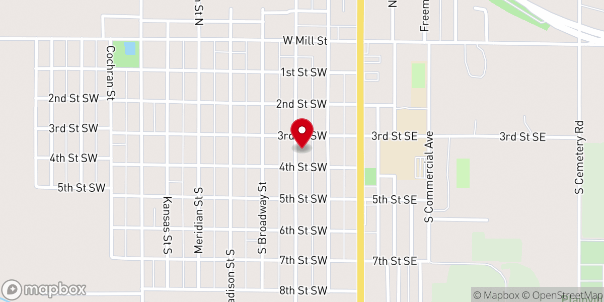 Map showing location of Paraclete Foundation
