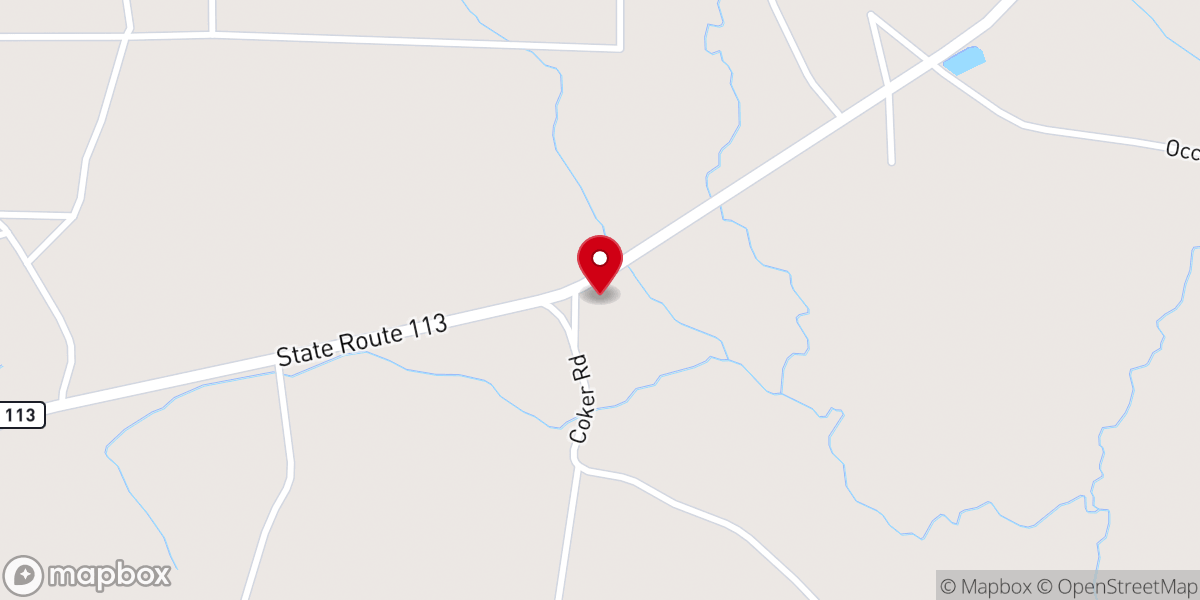 Map showing location of Liberty Leak Detection