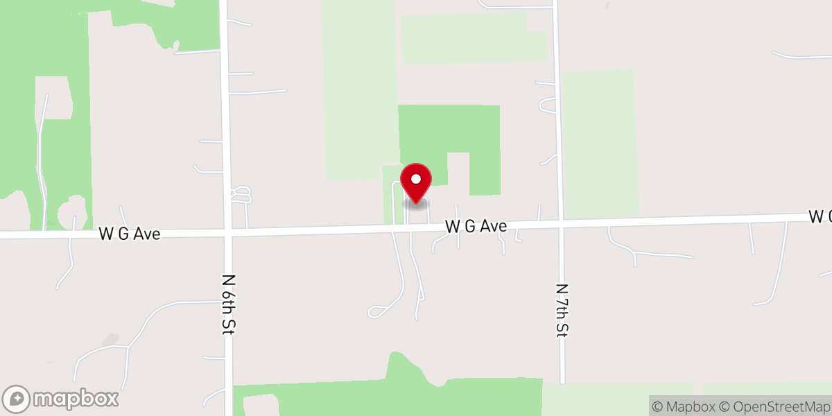 Map showing location of Faith Chapel