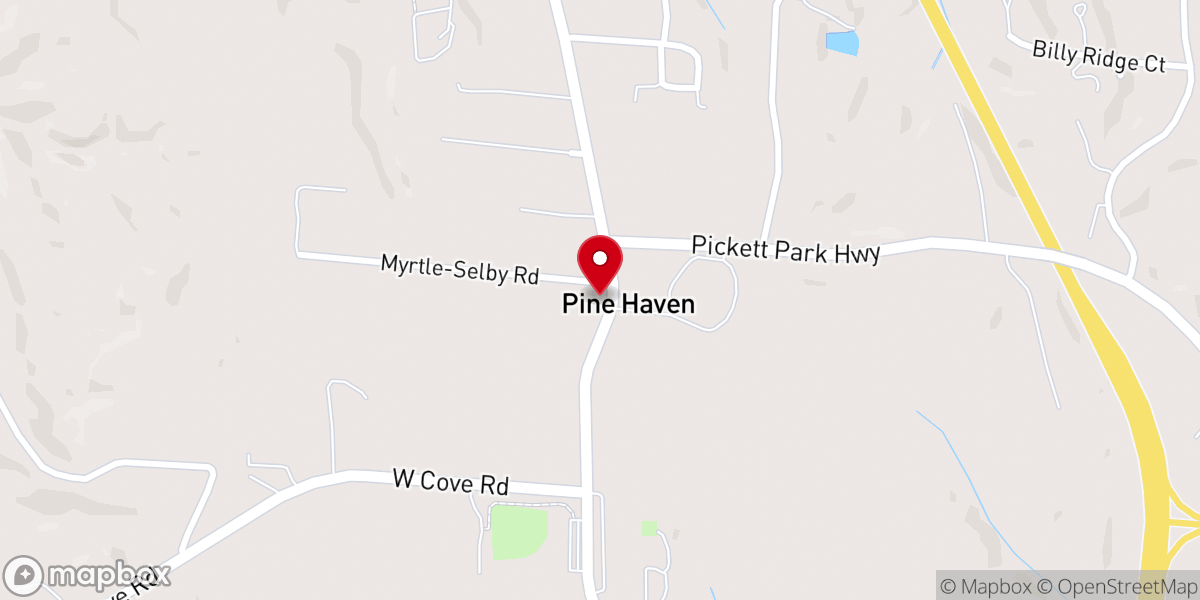 Map showing location of Jamestown Seventh Day Adventist Church