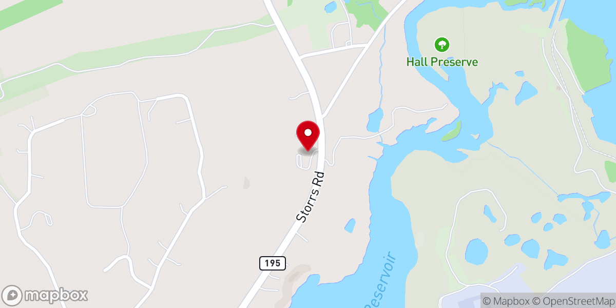 Map showing location of Church of Christ, Storrs Road