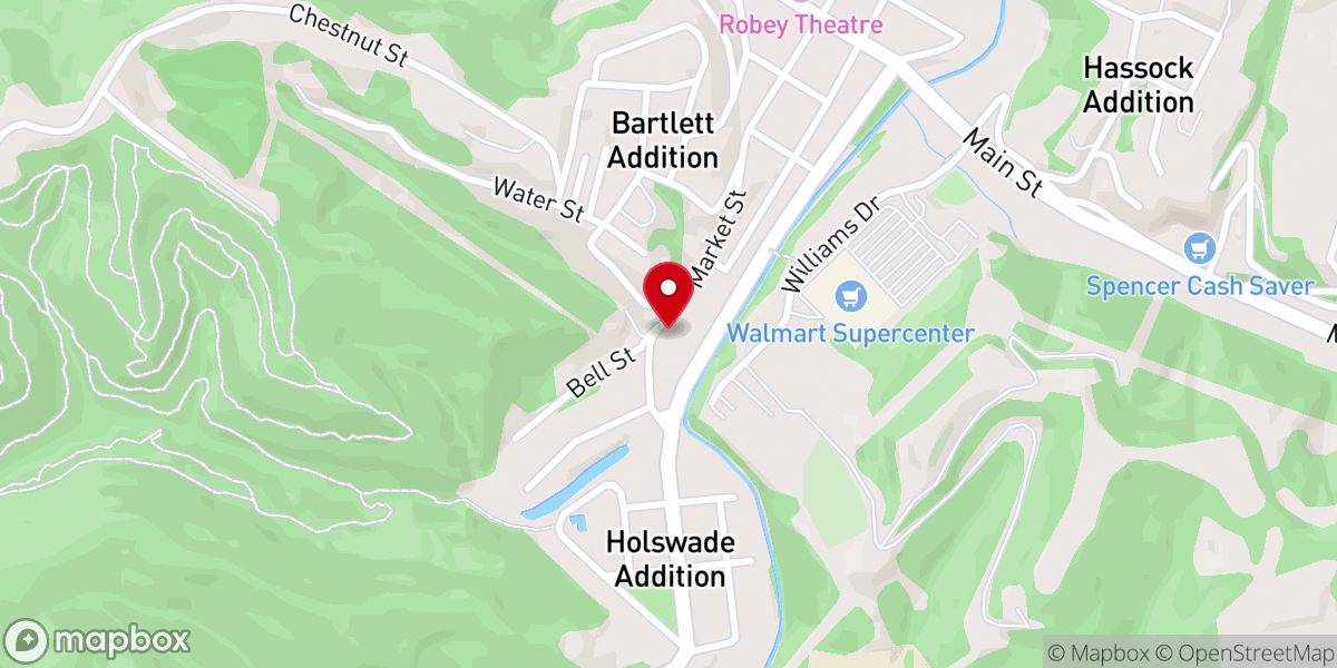 Map showing location of Church Of The Living God