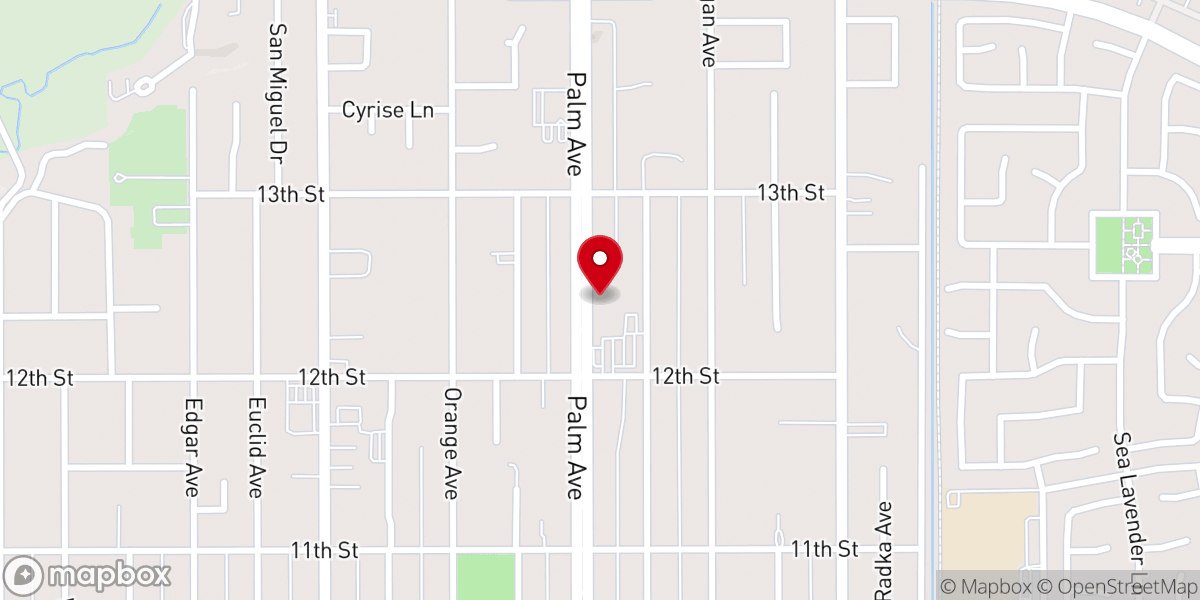 Map showing location of Saint Kateri Tekakwitha Beaumont