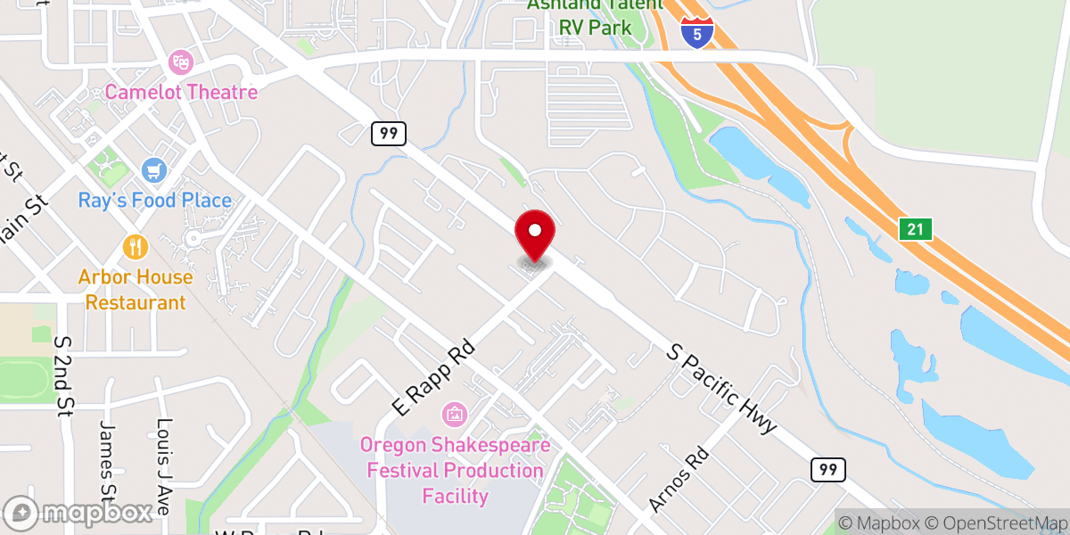 Map showing location of Empowered Life Church
