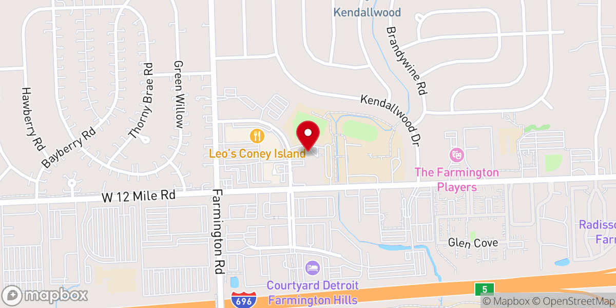 Map showing location of Maranatha Evangelistic Ministries
