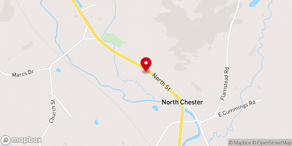 Map showing location of First Universalist Parish