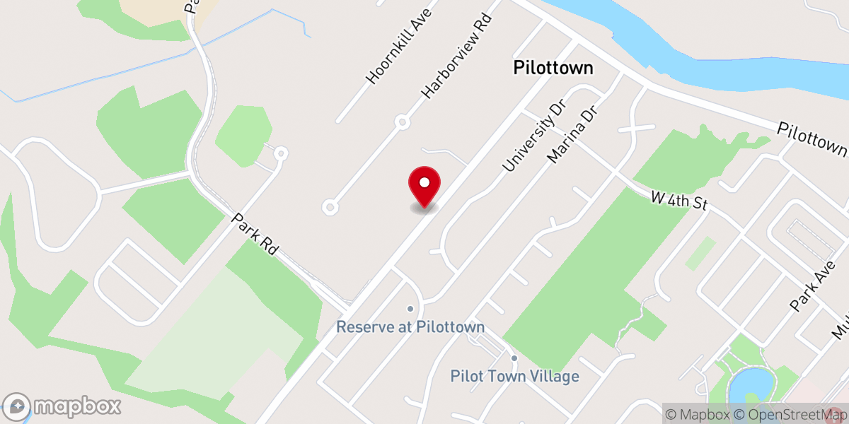 Map showing location of Trinity Faith Christian Center