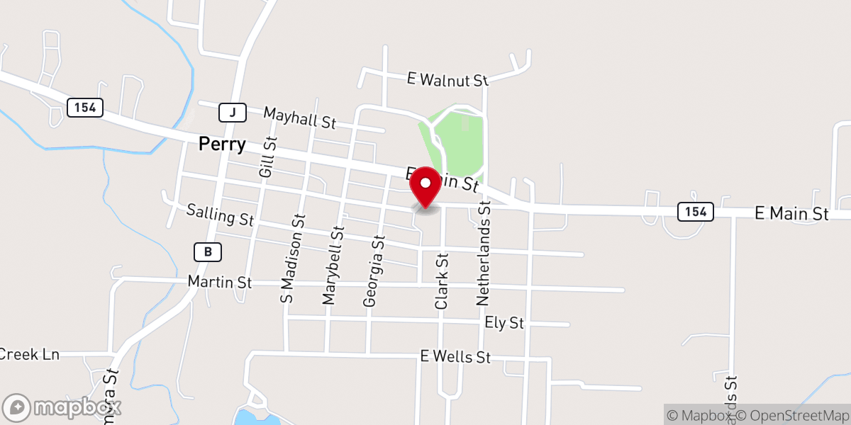Map showing location of St Williams Church