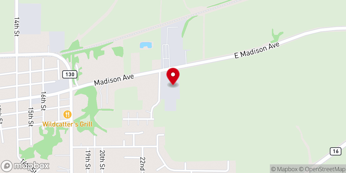 Map showing location of Home Church