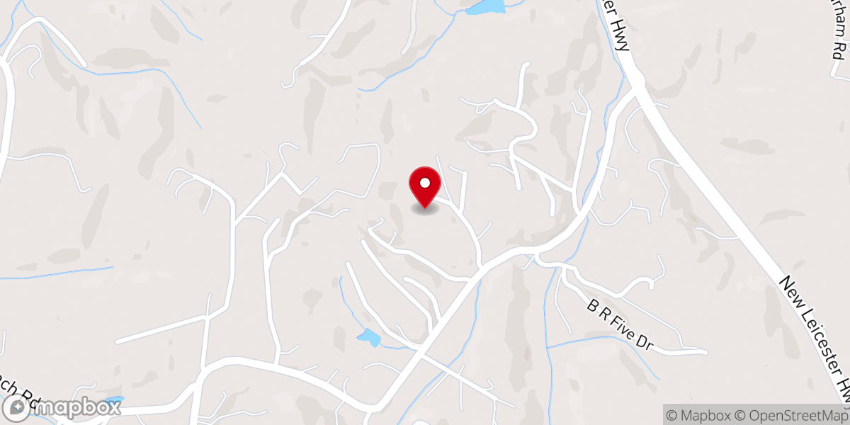 Map showing location of Blessed Hill Church