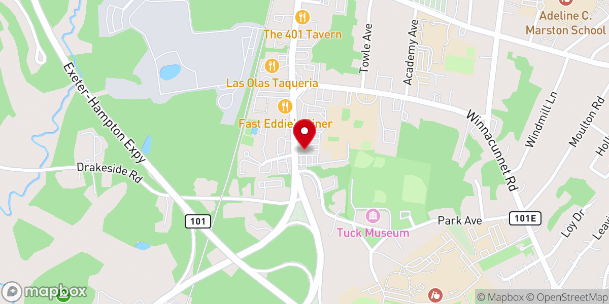 Map showing location of Our Lady of the Miraculous Medal