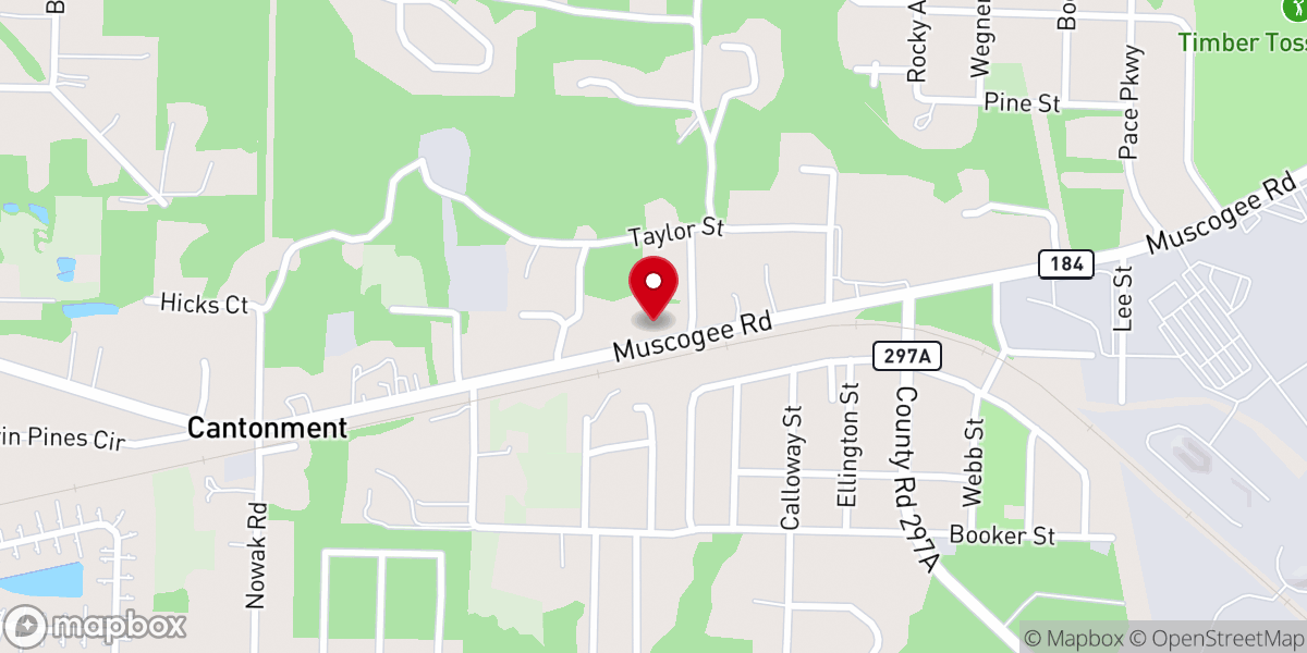 Map showing location of AFM Church of God, Inc.