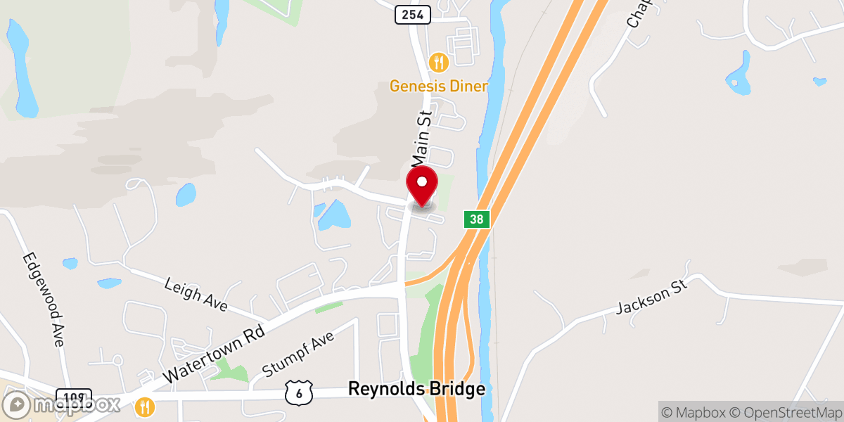 Map showing location of Life Family Church